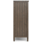Lev - Medium Storage Cabinet - Smoky Brown