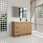 Floating Bathroom Vanity With Sink, Modular Cabinet