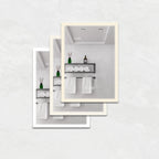 Bathroom Medicine Cabinet With Lights, LED Medicine Cabinet With Mirror, Lighted Medicine Cabinet With Defogger