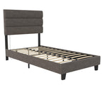 Paloma - Twin Bed With Dual USB Port - Linen