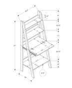 Computer Desk For Home Office, Laptop, Leaning, Storage Shelves