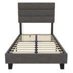 Paloma - Twin Bed With Dual USB Port - Linen
