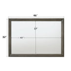 Escher - Mirror - Gray Oak