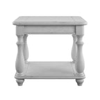 Square End Table - Gray