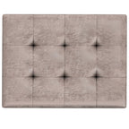 Shay - Large Square Coffee Table Storage Ottoman Mid-Century Style