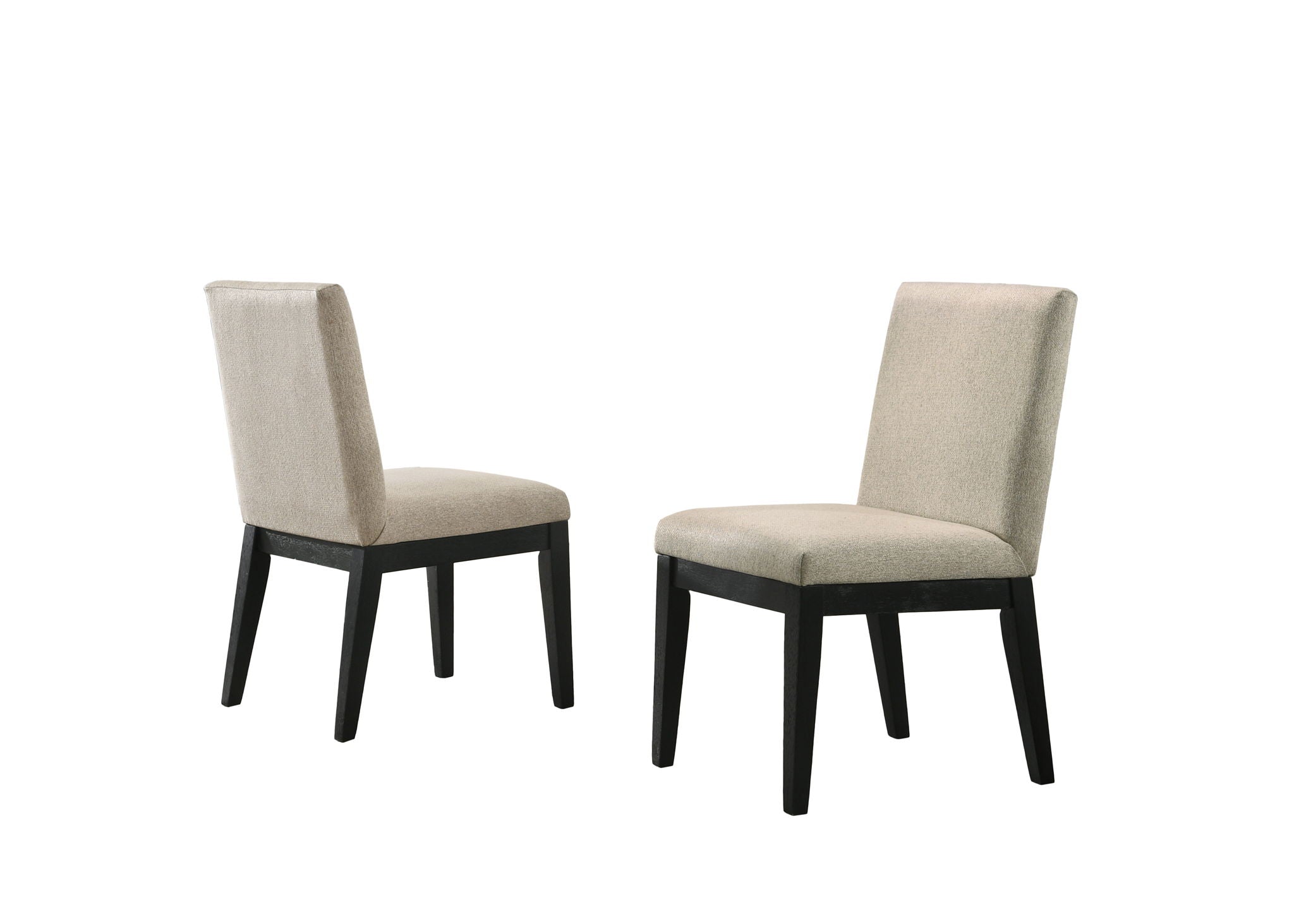 Jasper - Contemporary Round Dining Table With Finish Chairs