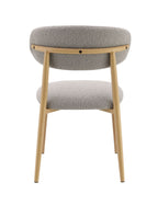 Kacey - Boucle Side Chair (Set of 2) - Gray