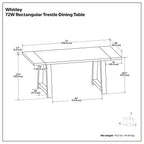 Whitley - Dining Table
