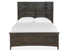 Westley Falls - Complete Lamp Panel Bed With Regular Rails