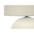Lighting, Contemporary Table Lamp, Ceramic - Cream