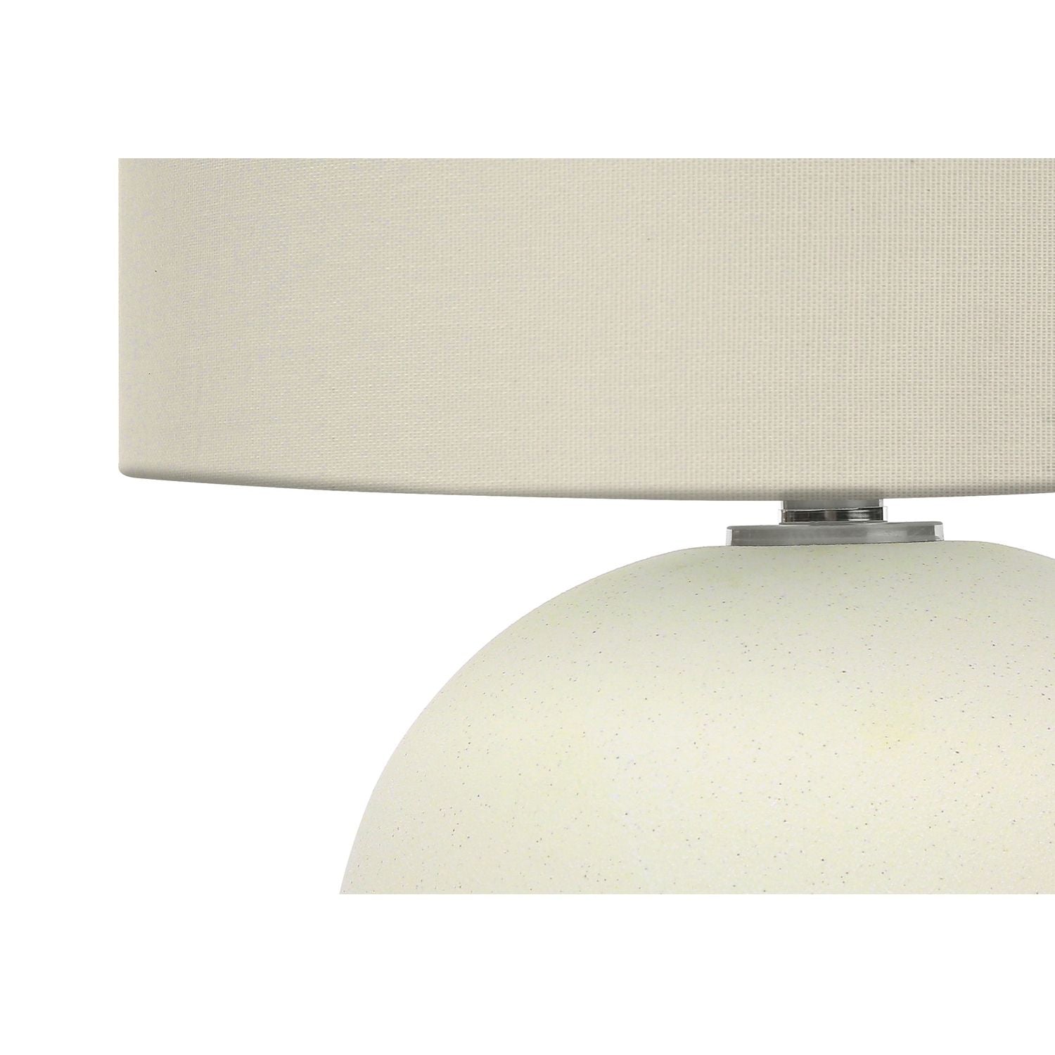 Lighting, Contemporary Table Lamp, Ceramic - Cream