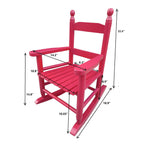 Children's Rocking Chair Indoor Or Outdoor, Suitable For Kids, Durable