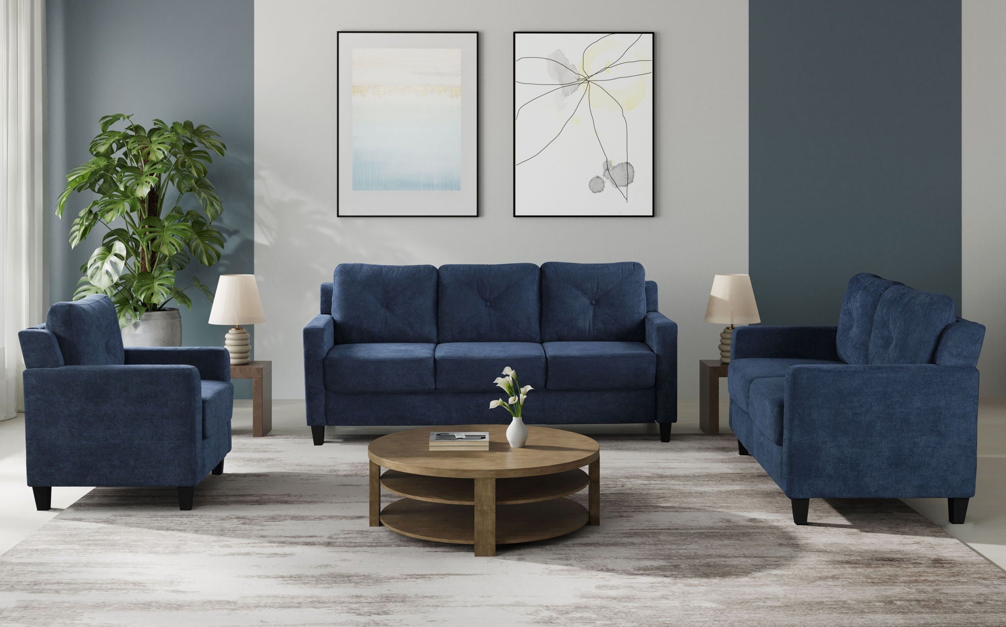 Horatio - 3 Piece Living Room Set