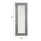 Kachina - 63" Accent Mirror - Mirrored & Faux Gems
