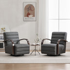 360° Swivel Accent Chair With Armrests, Comfy Lounge