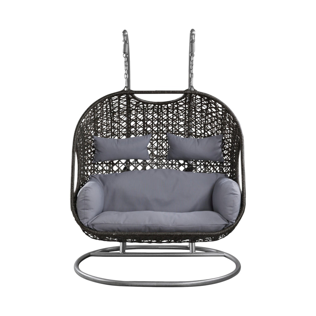 Vasant - Wicker Hanging Chair - Gray