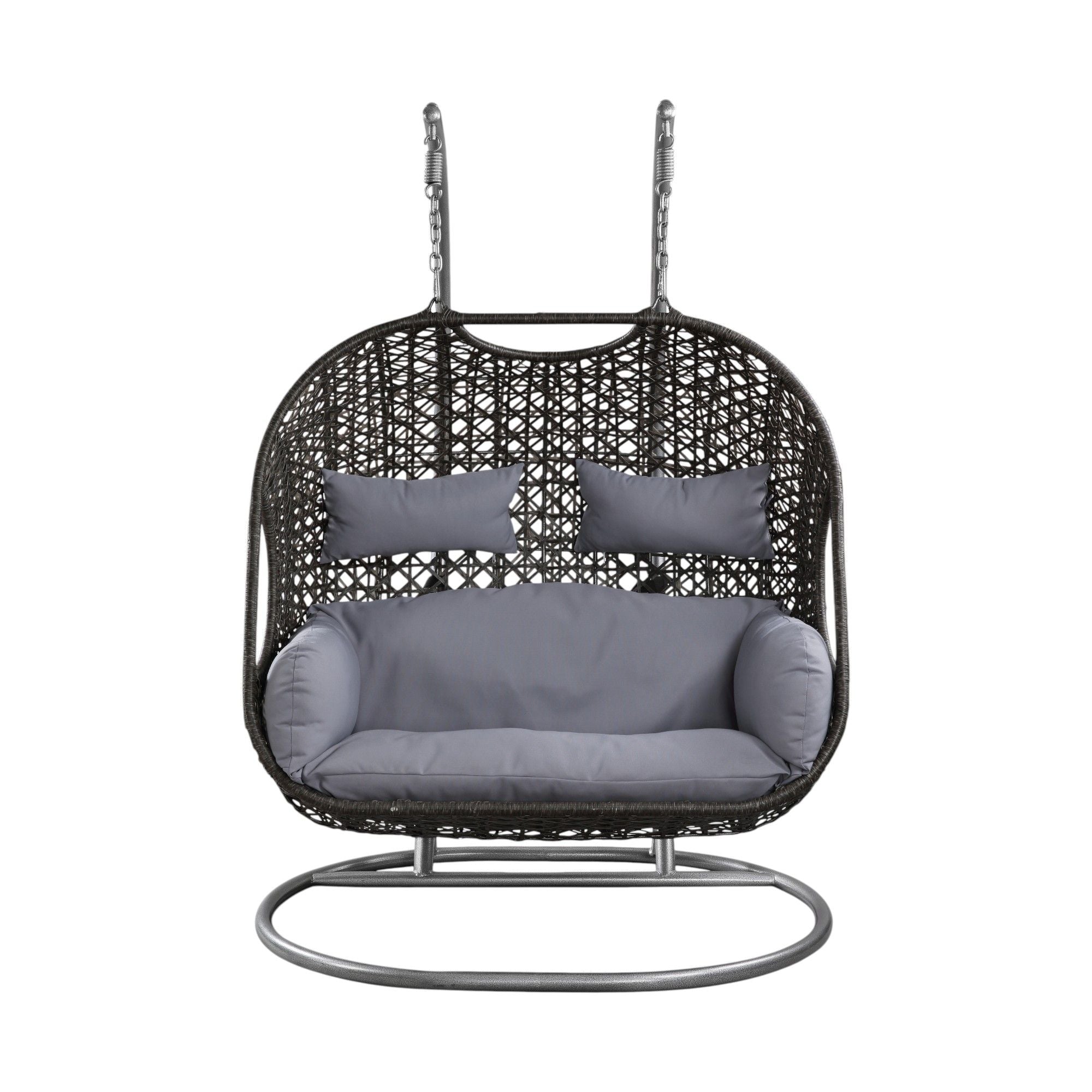 Vasant - Wicker Hanging Chair - Gray