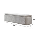Orane - Bench With Storage - Gray