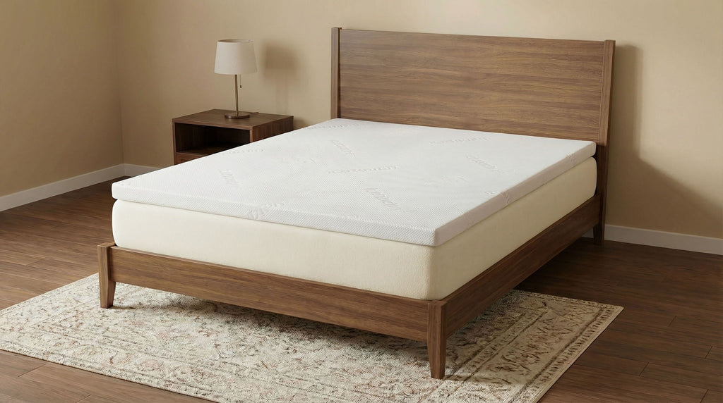 Cascade 3-inch California King Cool Memory Foam Mattress Topper
