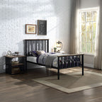 Zudora - Nightstand - Antique Oak & Black