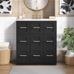 Bathroom Vanity With Undermount Sink, Soft-Close Doors, Drawers, Ceramic Sink