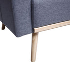 Easton - Fabric Sofa With USB Charging Ports Pockets And Pillows