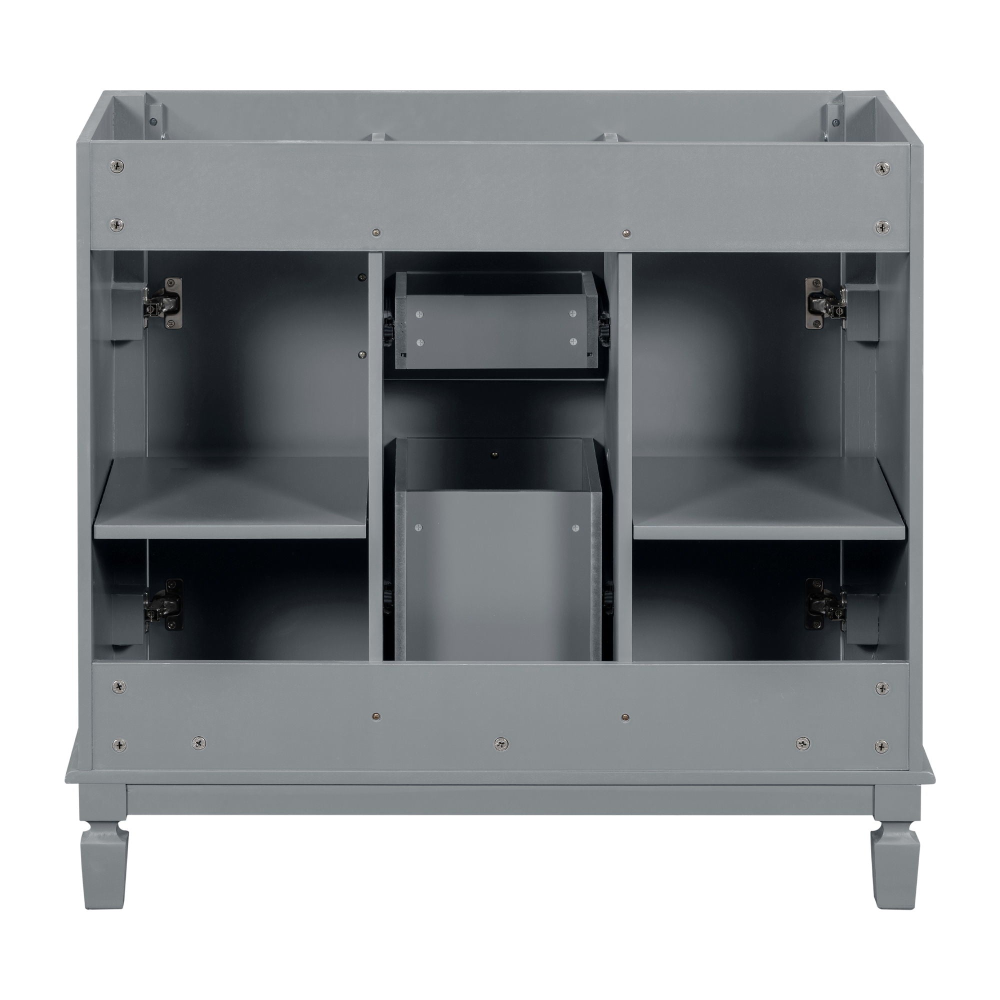 Bathroom Vanity Cabinet With 2 Soft Closing Doors And 2 Drawers