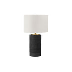 Table Lamp, Lighting, Resin, Contemporary - Black / Cream