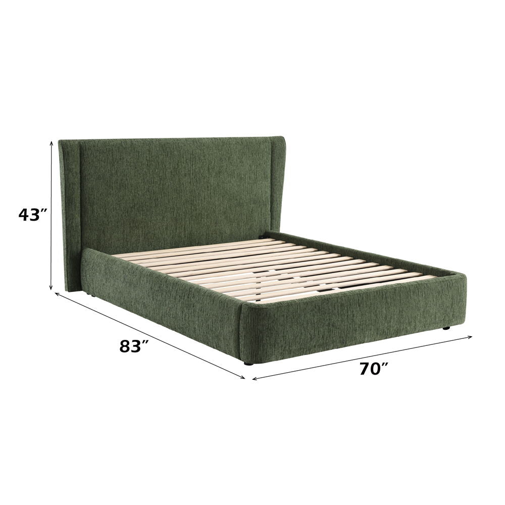 Cheryl - Upholstered Chenille Bed