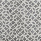 Round Ottoman - Gray