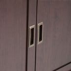 Draper - Low Storage Cabinet - Medium Auburn Brown
