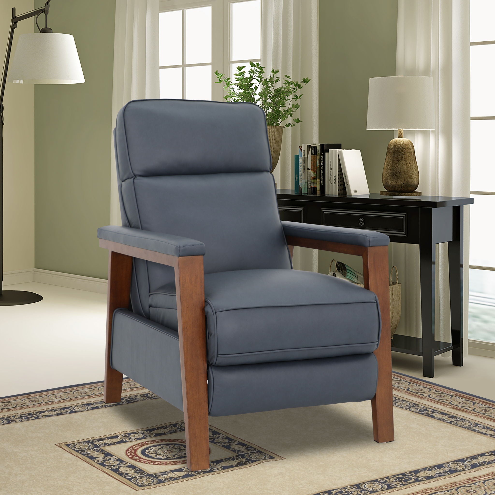 Ashland (B) - Recliner Push Thru The Arm - Santa Fe-Ocean