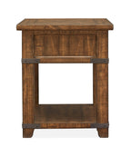 Chesterfield - Rectangular End Table - Farmhouse Timber