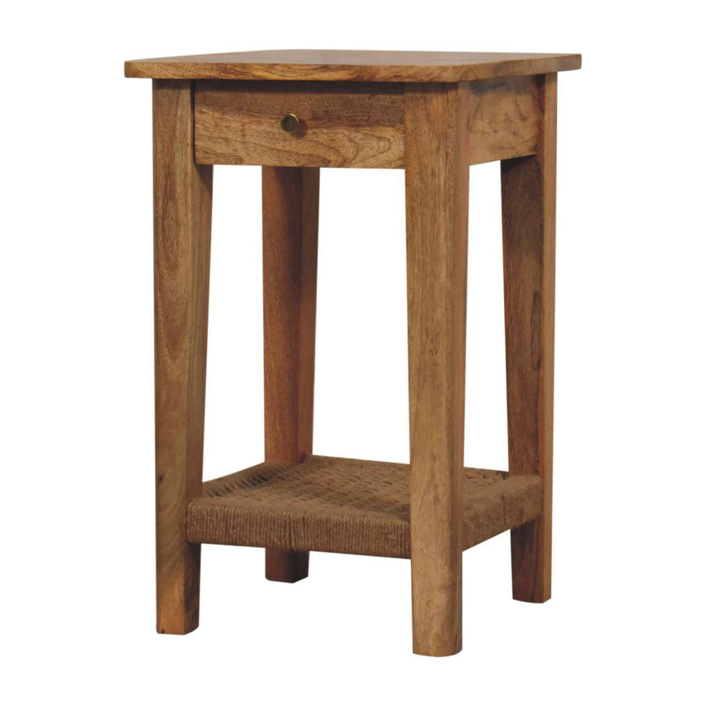 Rope 1 Drawer Table