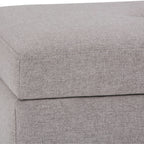 Oregon - Contemporary Storage Ottoman Bench With Tray