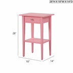 High Quality Wood Nightstand