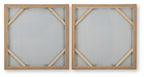 Bexlen - Wall Art Set (Set of 2) - Tan / Taupe / Black