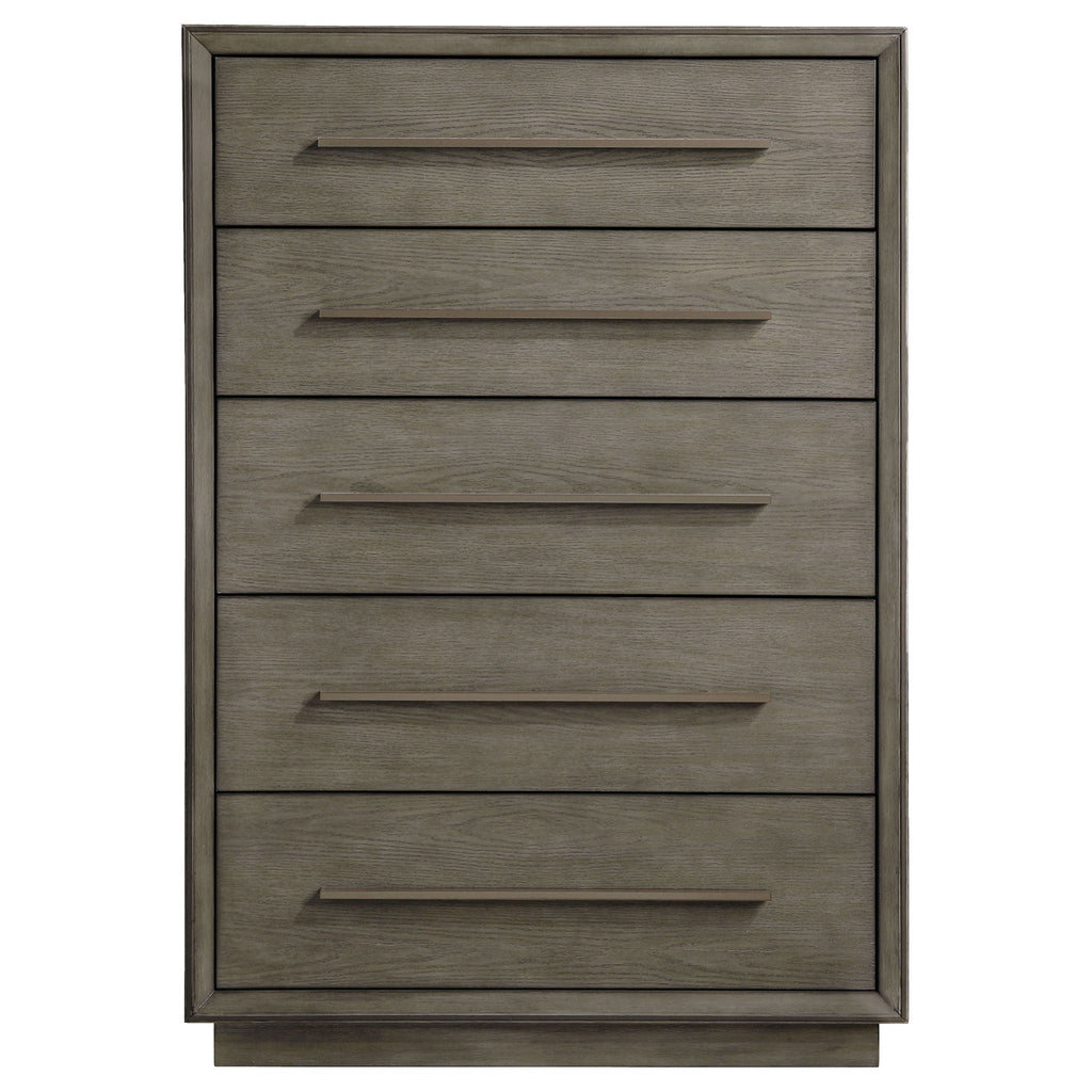 Durango 5-drawer Bedroom Chest Taupe Oak