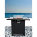 Powdercoated Fire Pit With Top