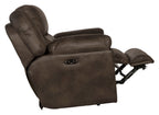 Ferrington - Power Lay Flat Recliner with Power Adjustable Headrest