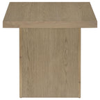 Devar 3-piece Square Cocktail Coffee End Table Set Latte