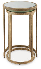 Irmaleigh - Accent Table Set (Set of 2) - Antique Black