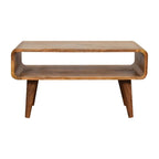 Solid Wood Open Media Unit