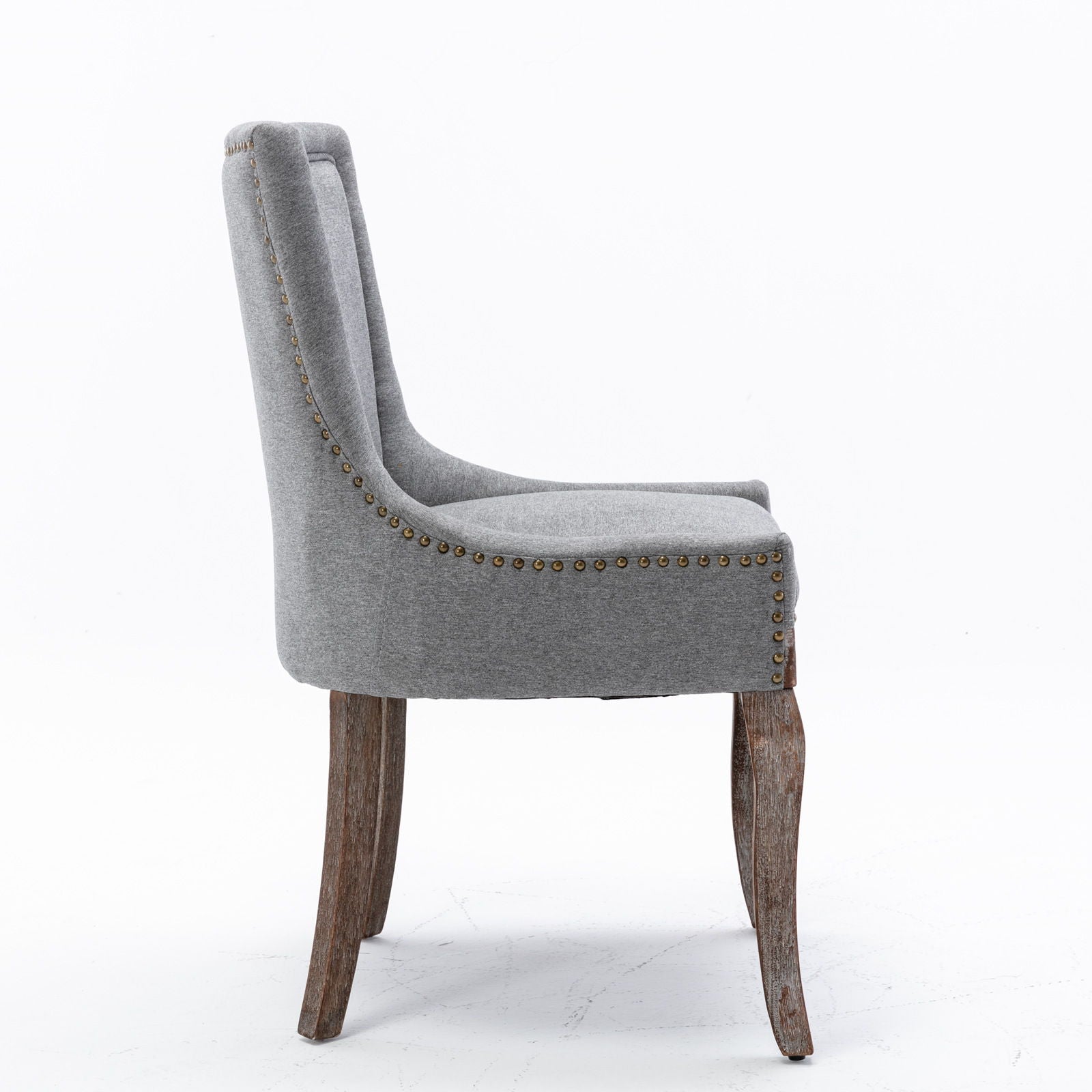 Ultra - Side Dining Chair, Nail Head (Set of 2)