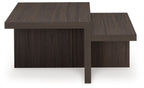 Zendex - Occasional Table Set (Set of 2) - Brown