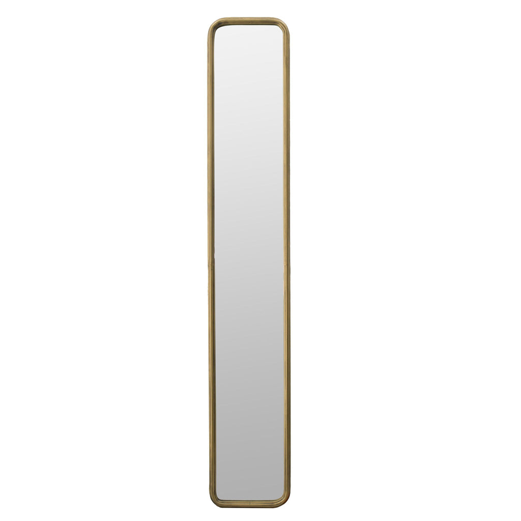 Full Length Mirror With AntiqueMetal Frame, Long Mirror For Hallway Living Room Bedroom Bathroom - Gold