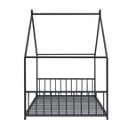 Metal House Bed