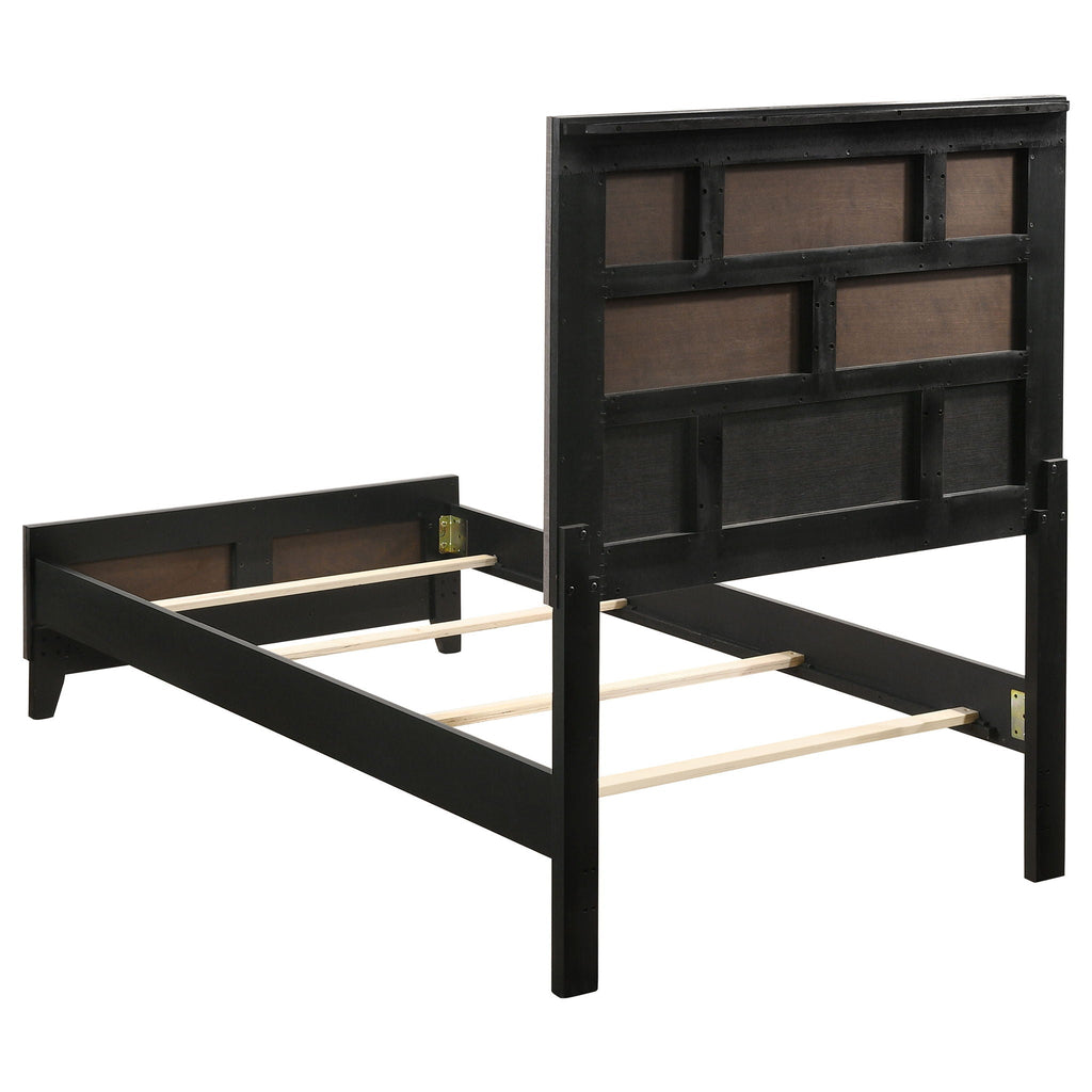 Watson Five-piece Twin Bedroom Set Grey Oak