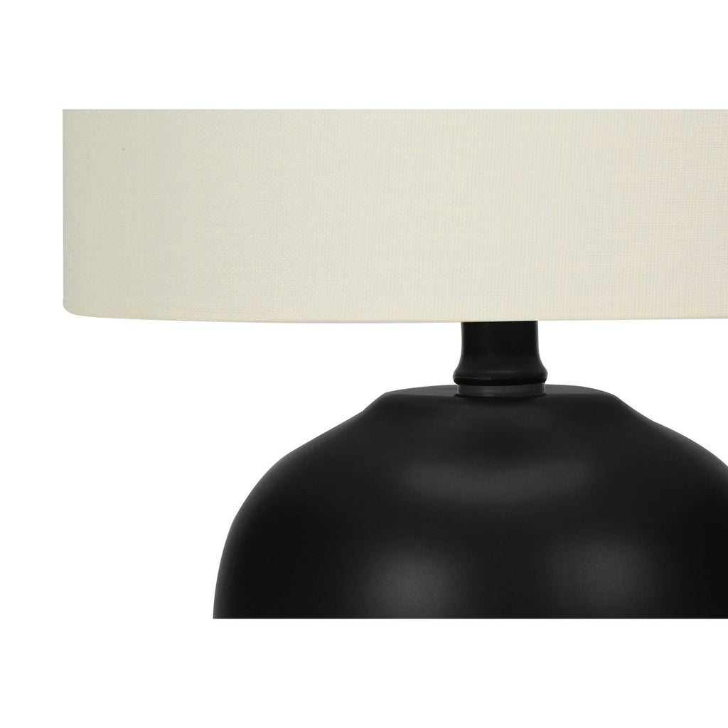 Lighting, Table Lamp, Transitional - Black / Cream