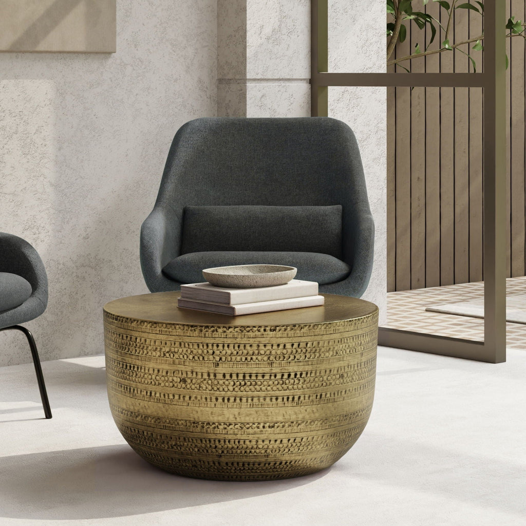 Johnsen - Handcrafted Metal Coffee Table